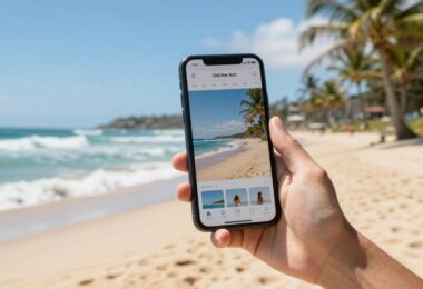 Selling online in Australia with a smartphone.