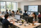 UTS startups scene with students collaborating on innovative projects.