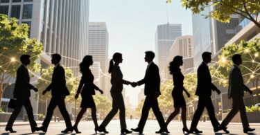 Australian business professionals connecting and growing opportunities.
