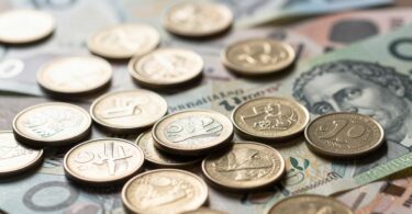 Australian currency and coins for investment.